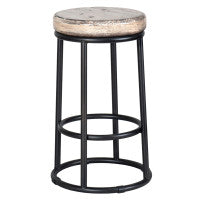 Vintage White Jayden Stool