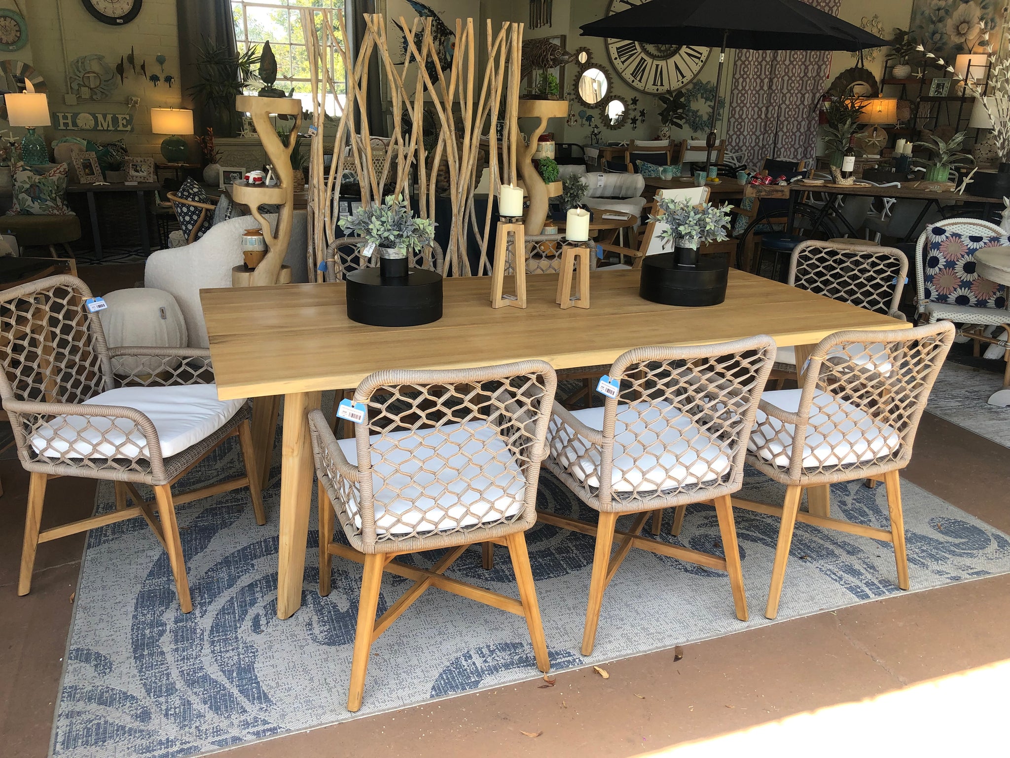 La Costa Live Edge Dining Table