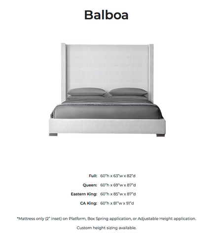 Balboa Bed