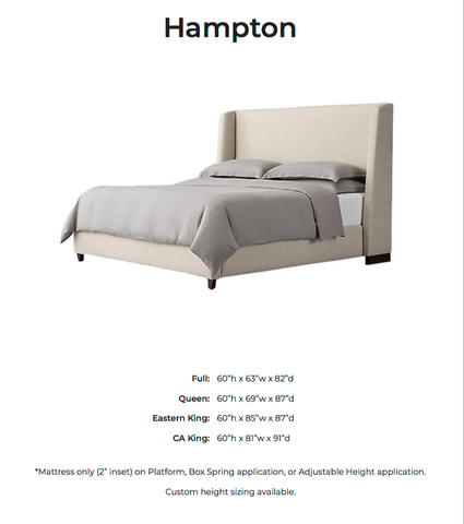 Hampton Bed
