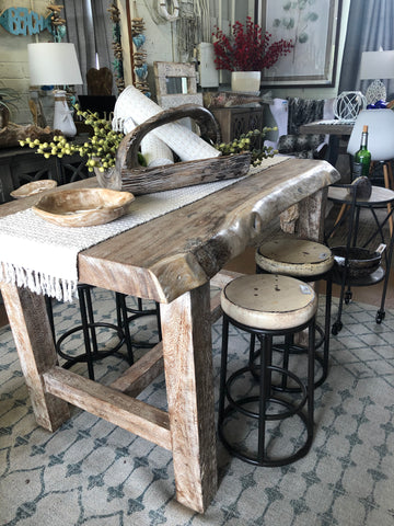 Live Edge Gathering Table