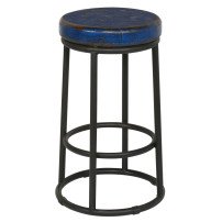 Blue Jayden Stool