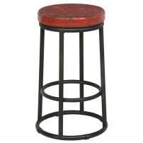 Red Jayden Stool